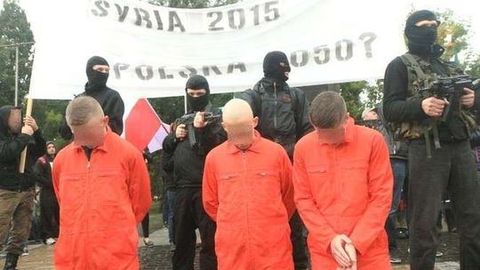 "Znajdzie się kij na islamski ryj". Prawomocny wyrok dla pikietujących w Lublinie