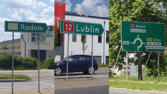 Znaki drogowe nie nadążają za rozwojem dróg. W Puławach nadal "nie widzą" obwodnicy