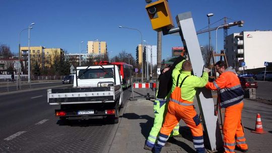 Znikają maszty dla fotoradarów w Lublinie