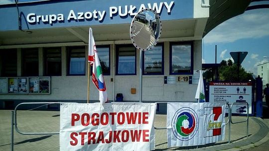 Znów gorąco w ZA „Puławy". Jest pogotowie strajkowe