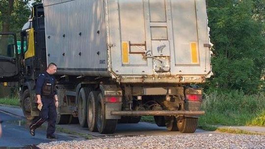 Znów zgubił ryby na drodze! Tym razem w Gorawinie