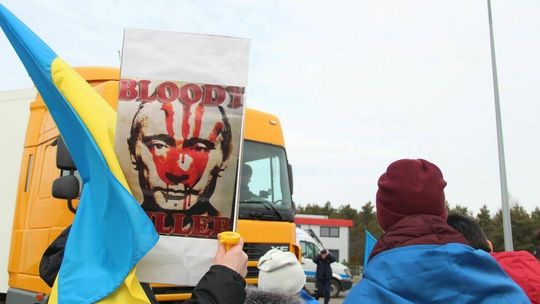 Znowu będą blokować tiry z towarami do Rosji