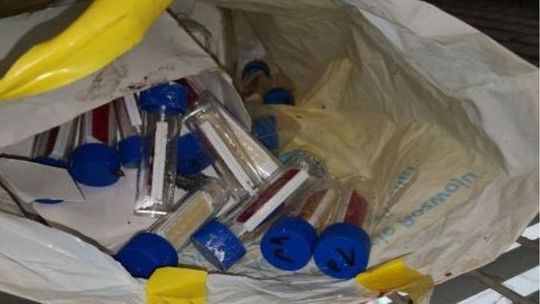 Znowu niebezpieczne odpady w chełmskiej sortowni śmieci. Covidowskie?