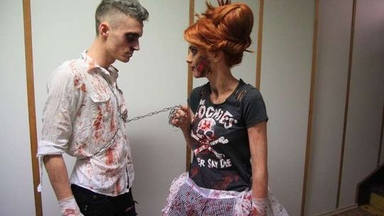 Zombie, potwory i czarownice w szkole. Uczniowie obchodzili Halloween (zdjęcia)