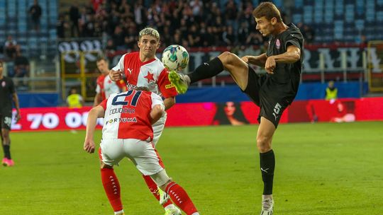 Zoria Ługańsk postraszyła Slavię, ale nie odrobiła strat z Pragi. Na Arenie Lublin będzie Liga Konferencji [zdjęcia]