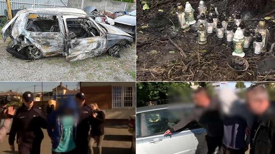 Zostawili dziewczynę umierającą, podpalili auto. Rusza proces nastolatków