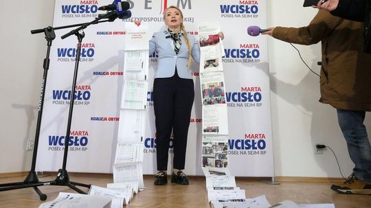 Zwarcie Marty Wcisło z Michałem Moskalem. Poszło o kasę z Bogdanki