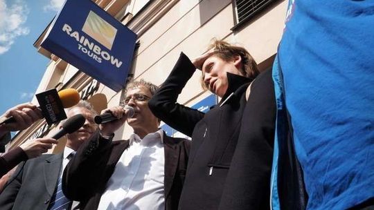 Związkowcy z PZL-Świdnik kontra posłanka Joanna Mucha (wideo)