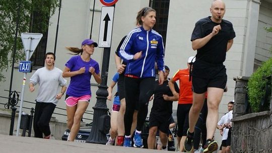 Zwiedzali Lublin w biegu (zdjęcia)