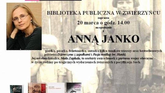 Zwierzyniec. Spotkanie z Anną Janko, autorką \"Małej Zagłady”