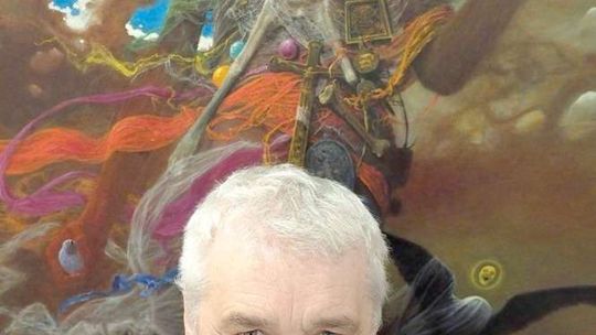 "Żył bezszumowo w ciemnej dolinie". Wystawa Beksińskiego w Lublinie