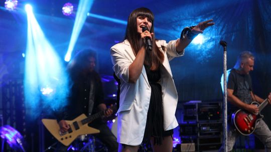 Żyrzyn bawił się na dożynkach. W parku zagrały Łzy [zdjęcia, wideo]