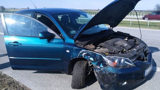 Żyrzyn: Kolizja po nieprawidłowej zmianie pasa ruchu
