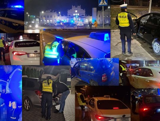 117 kontroli, 50 wykroczeń. Policjanci wzięli pod lupę taksówki