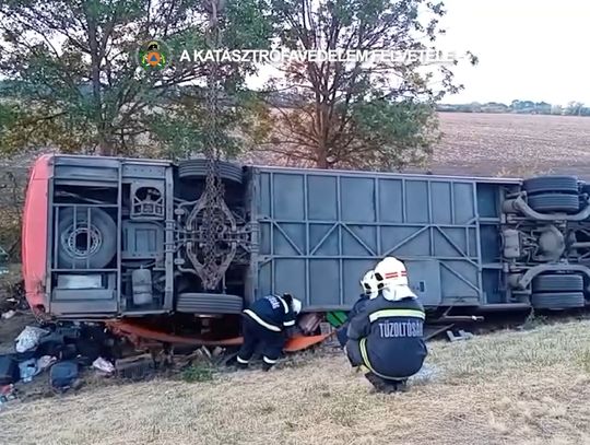 12 osób zginęło w wypadku polskiego autobusu. Byli to pielgrzymi z Podkarpacia