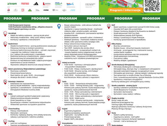 27. Piknik Olimpijski ponownie zagości w Lublinie. Spotkania z medalistami i sportowe atrakcje
