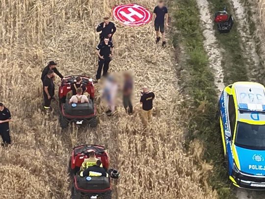 3,5-letni chłopiec zaginął w lesie. Szczęśliwy finał akcji poszukiwawczej
