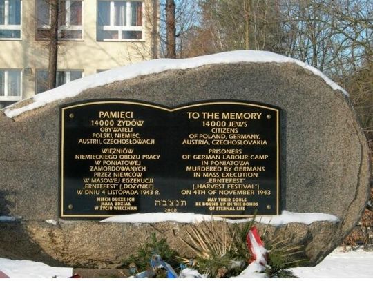 83 lata temu powstał hitlerowski obóz pracy w Poniatowej. Zginęło tu 83 tys. Żydów