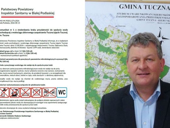Woda w Tucznej była skażona. Mieszkanka zbulwersowana, wójt się broni