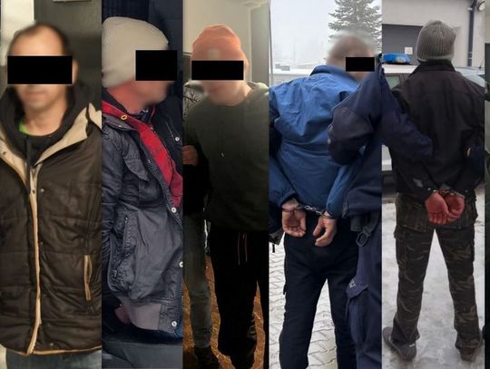 Akcja policji, kobieta chciała wyskoczyć przez okno. 128 zatrzymanych osób