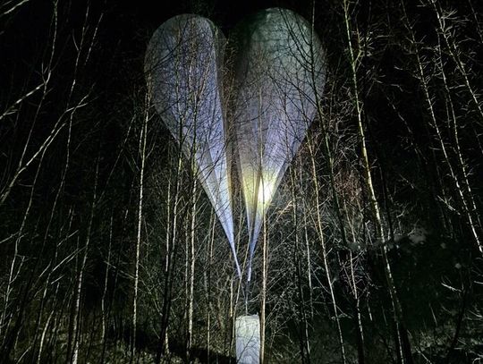 Balon przemytniczy wylądował tuż przy granicach Lublina