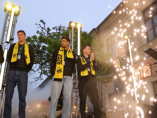 Bogdanka LUK Lublin świętowała wicemistrzostwo Polski ze swoimi kibicami