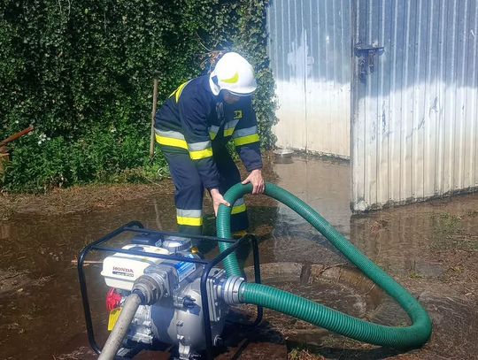 Burze nad Lubelszczyzną. Ponad 200 interwencji strażaków, najtrudniejsza sytuacja w powiecie bialskim