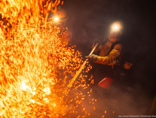 W działaniach ratowniczo-gaśniczych w Puszczy Solskiej uczestniczy 440 strażaków PSP i OSP, a także 106 pojazdów pożarniczych. Dodatkowo działania wspiera 162 przedstawicieli innych służb i podmiotów, w tym Policja, Wojsko Polskie, Lasy Państwowe i administracja.