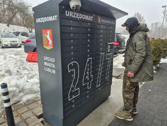 Dowód rejestracyjny jak paczka? Od dziś to możliwe urzedomat_lublin