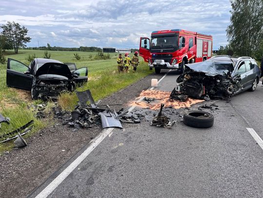 Dwa poważne wypadki jednego dnia. Kilka osób trafiło do szpitala