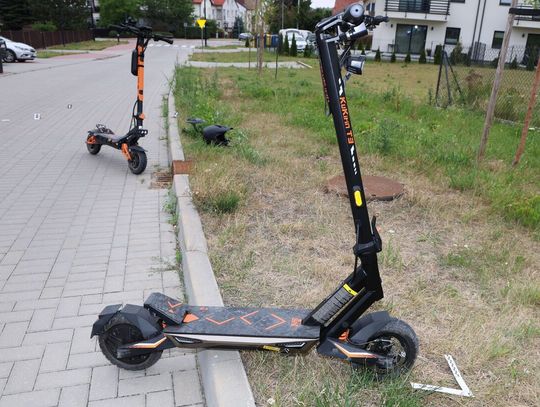 Dwóch 14-latków zderzyło się na hulajnogach elektrycznych w Świdniku. Jeden trafił do szpitala