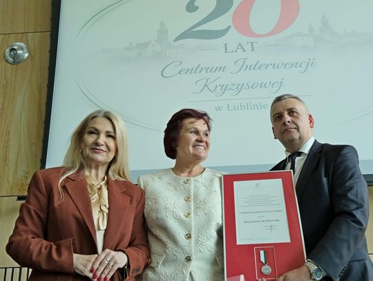 Gala z okazji 20-lecia działalności Centrum Interwencji Kryzysowej w Lublinie