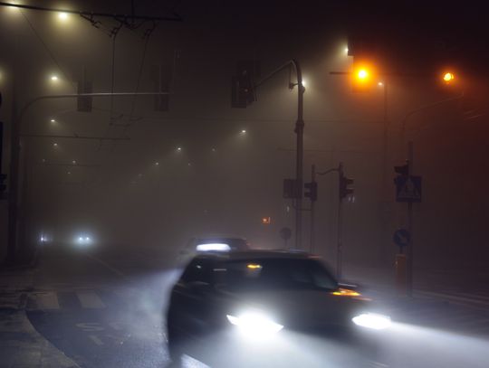 Gęste mgły w województwie lubelskim