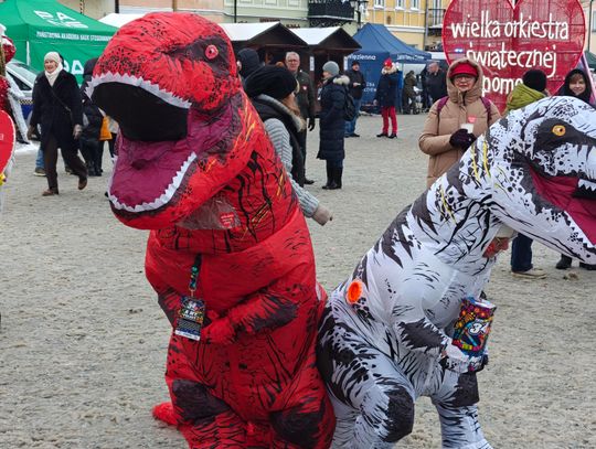 Gorące serca na mrozie. Finał WOŚP w Chełmie z małym zgrzytem