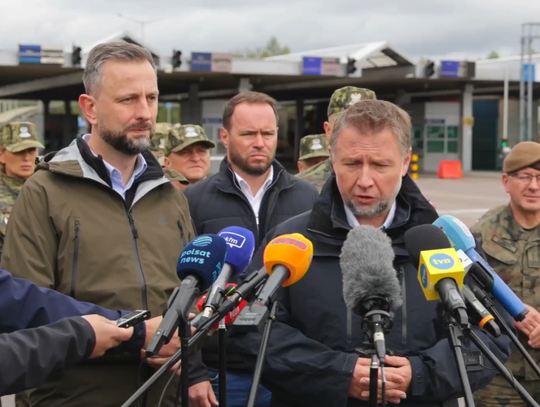 Granica ma być gotowa na najgorszy scenariusz. 650 miejsc schronienia w Dorohusku