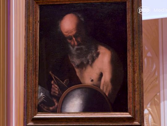 Grupa włoskich ekspertów uznała autentyczność obrazu Caravaggia „Archimedes”