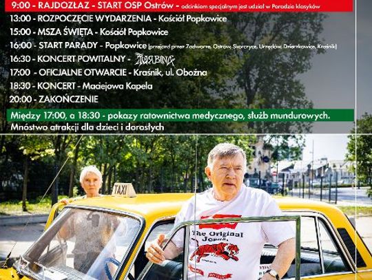 Gwiazdy serialu „Zmiennicy” przyjadą do Kraśnika. W niedzielę rusza 7. Parada Klasyków