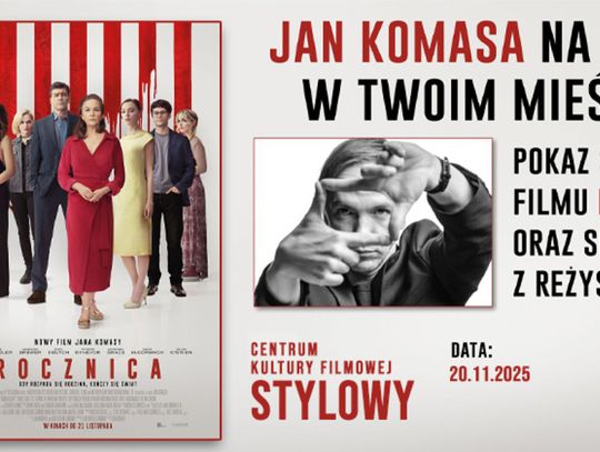 Jan Komasa w Zamościu. Reżyser przyjedzie na specjalny pokaz
