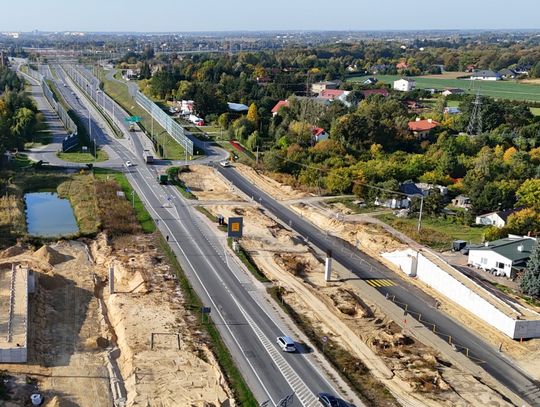 Jesienna budowa drogi ekspresowej S19 na odcinku Lublin-Lubartów