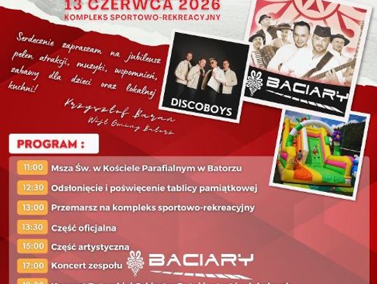 Jubileusz 100-lecia Gminy Batorz