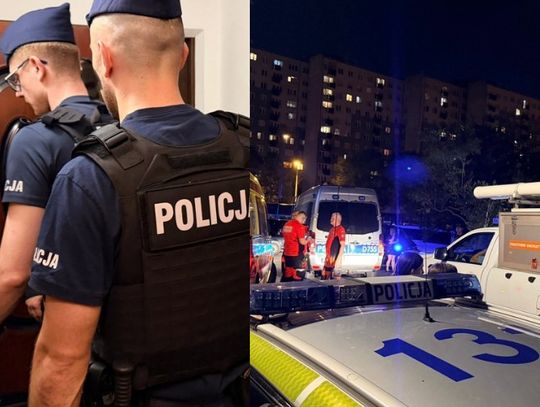 Kontrterroryści i negocjatorzy w nocnej akcji w Lublinie. 58-latek zabarykadował się w mieszkaniu