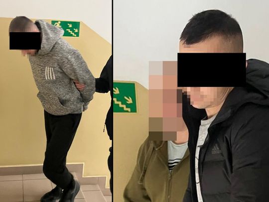 zatrzymani złodzieje