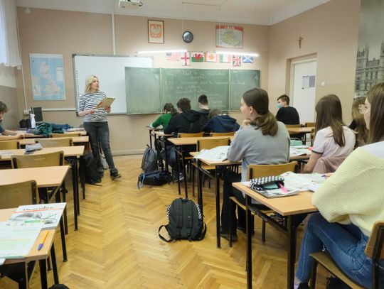 Uczniowie III Liceum Ogólnokształcącego im. Unii Lubelskiej
