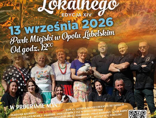 Lokalne smaki, kulinarne pojedynki i potańcówka. W Opolu Lubelskim odbędzie się XIV Święto Produktu Lokalnego