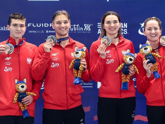 ME w pływaniu: Trzecia polska sztafeta na medal w Lublinie