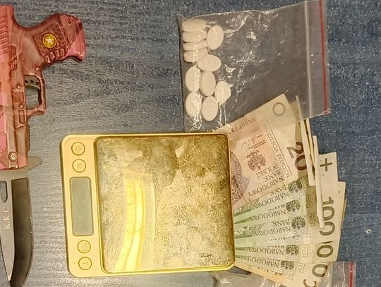 Narkotyki policja Okuninka