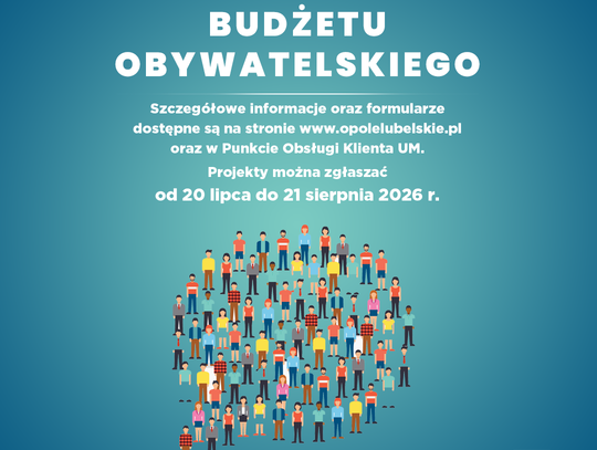 Mieszkańcy zdecydują o wydatkach. Rusza Budżet Obywatelski Gminy Opole Lubelskie 2027