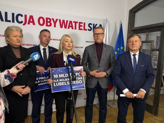 Miliardy z KPO dla Lubelszczyzny. Politycy KO o inwestycjach i dwukadencyjności