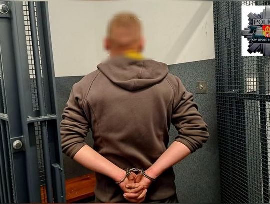 33-letni mężczyzna zatrzymany przez policję w związku z posiadaniem narkotyków i jazdą pod ich wpływem.