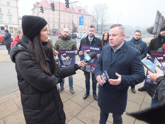 "Narodowcy" przekonują - kupuj polskie mekler lublin